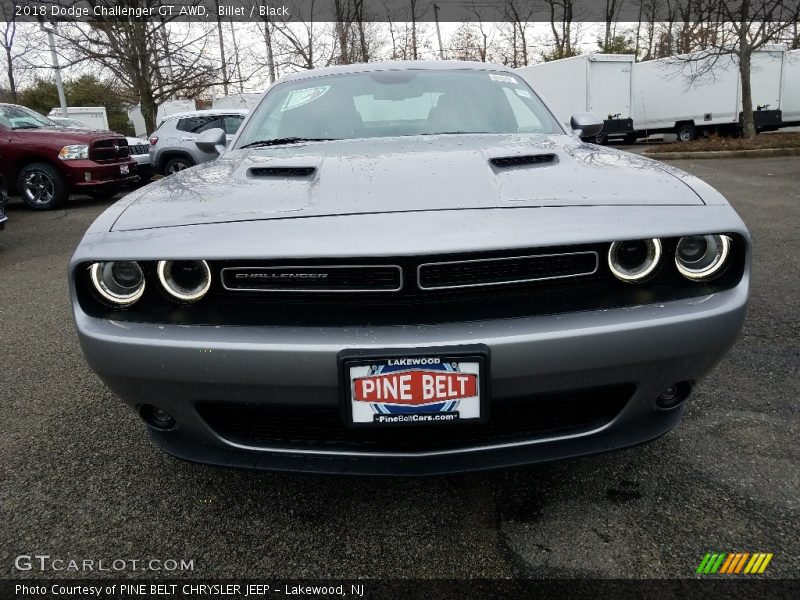 Billet / Black 2018 Dodge Challenger GT AWD