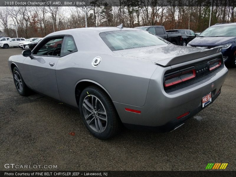 Billet / Black 2018 Dodge Challenger GT AWD