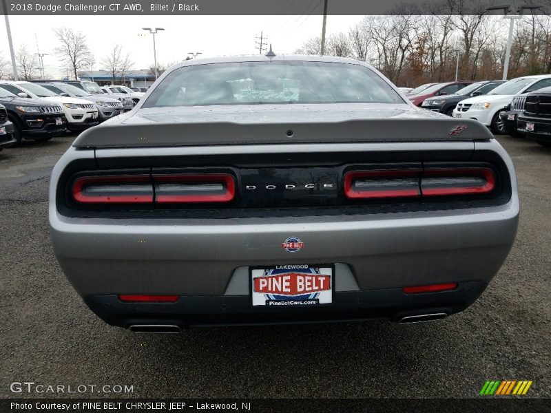 Billet / Black 2018 Dodge Challenger GT AWD