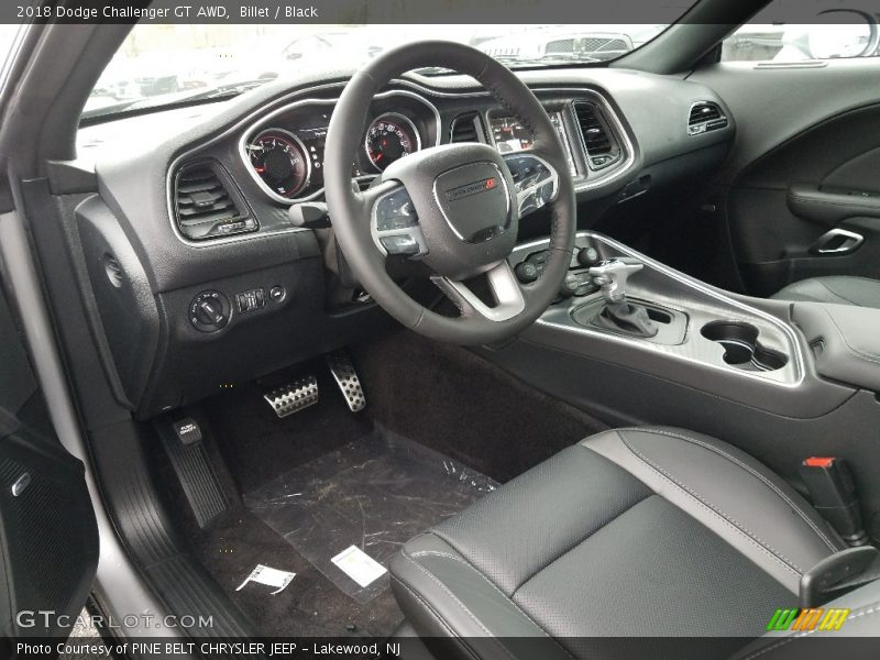 Front Seat of 2018 Challenger GT AWD