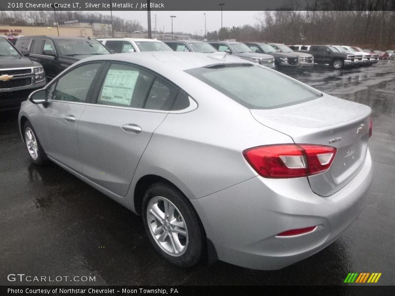 Silver Ice Metallic / Jet Black 2018 Chevrolet Cruze LT
