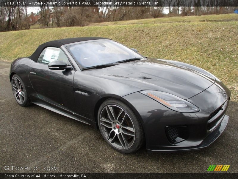  2018 F-Type R-Dynamic Convertible AWD Carpathian Grey Metallic