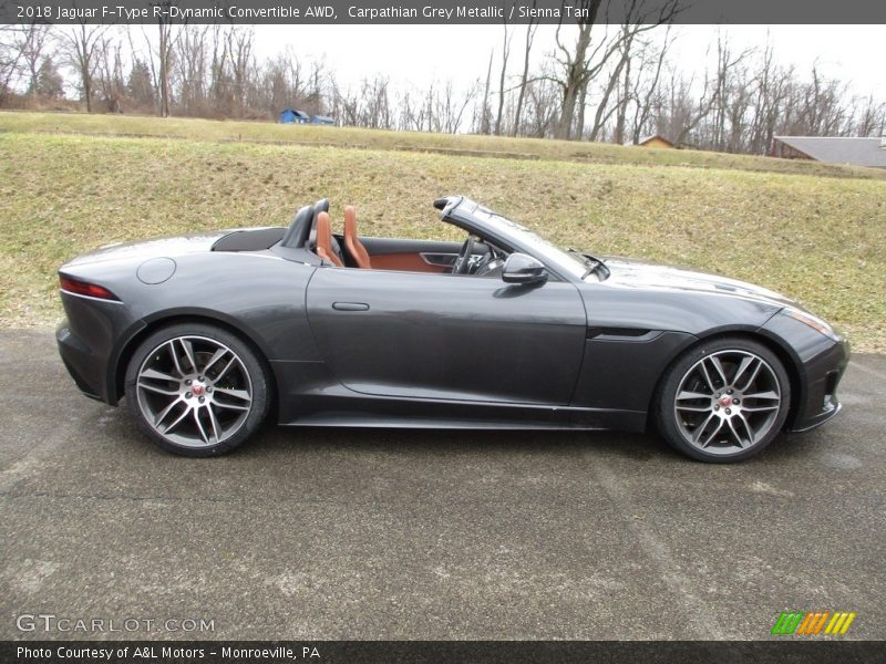  2018 F-Type R-Dynamic Convertible AWD Carpathian Grey Metallic