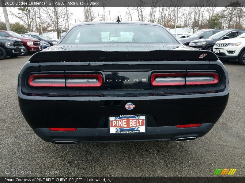 Pitch Black / Black 2018 Dodge Challenger GT AWD