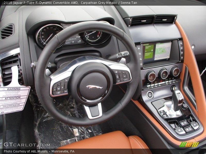  2018 F-Type R-Dynamic Convertible AWD Steering Wheel