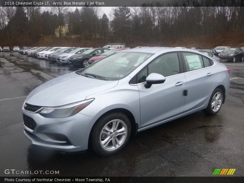 Arctic Blue Metallic / Jet Black 2018 Chevrolet Cruze LT