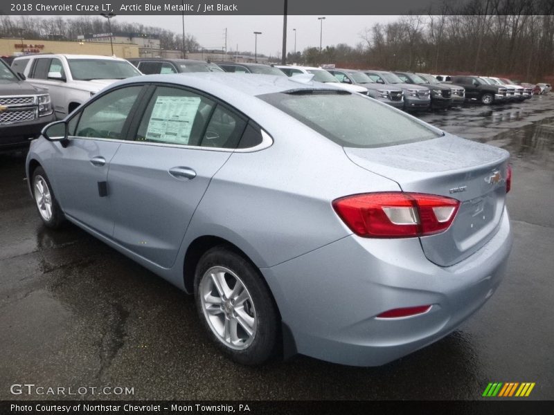 Arctic Blue Metallic / Jet Black 2018 Chevrolet Cruze LT