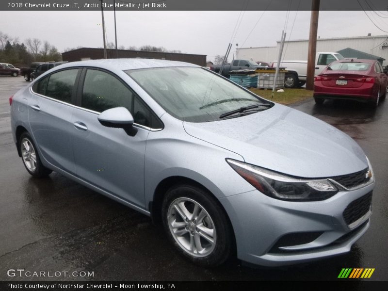 Arctic Blue Metallic / Jet Black 2018 Chevrolet Cruze LT