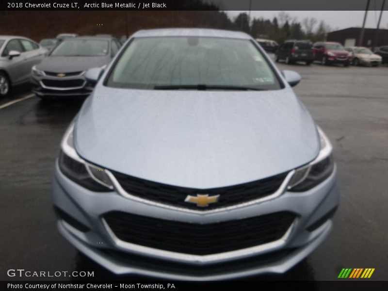 Arctic Blue Metallic / Jet Black 2018 Chevrolet Cruze LT