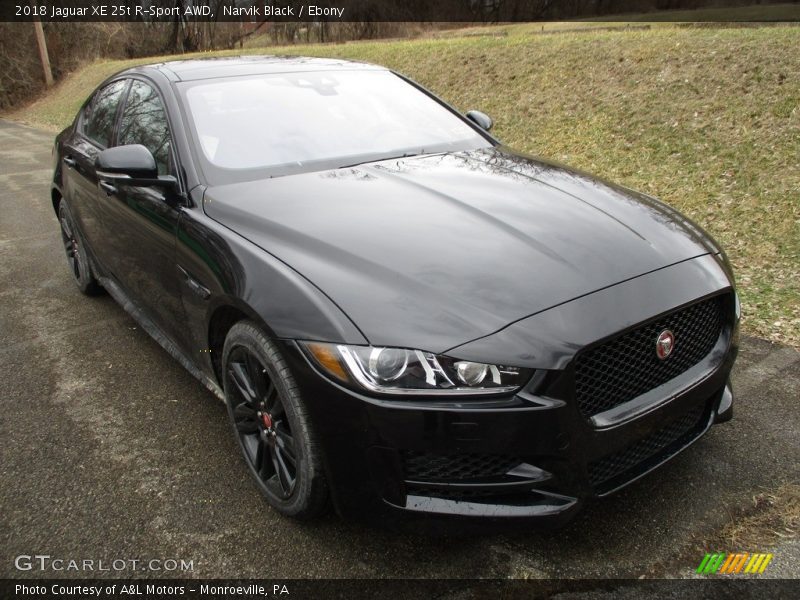 Narvik Black / Ebony 2018 Jaguar XE 25t R-Sport AWD