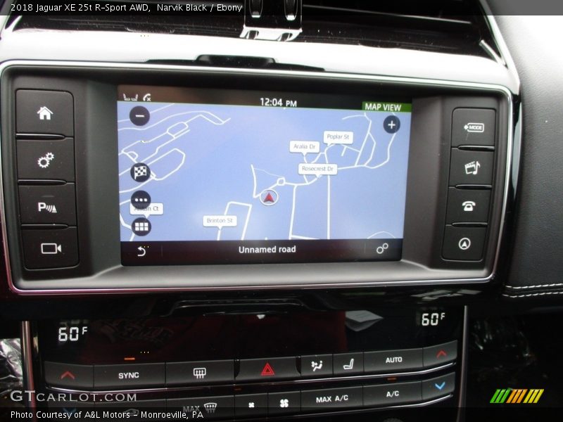 Navigation of 2018 XE 25t R-Sport AWD