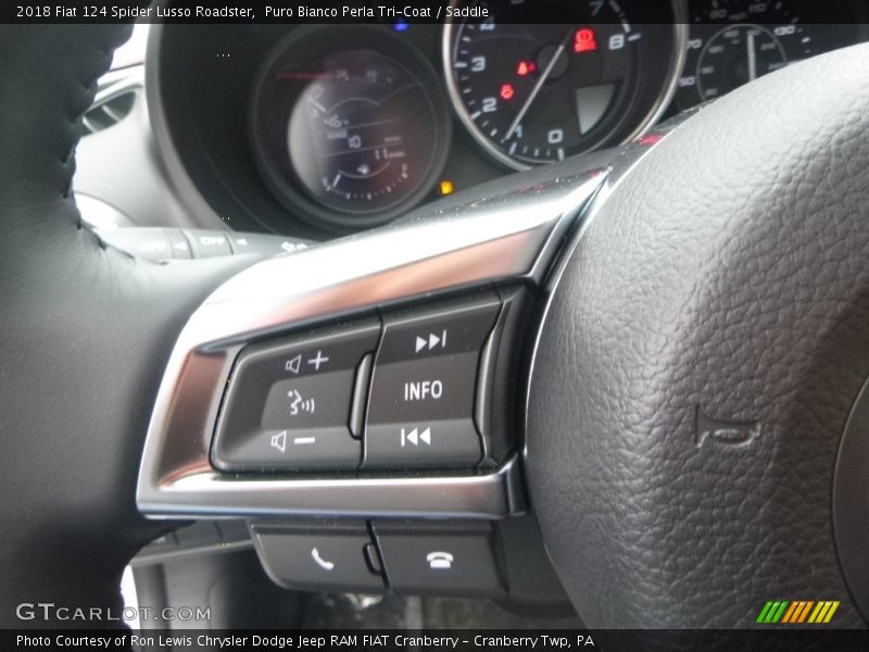 Controls of 2018 124 Spider Lusso Roadster