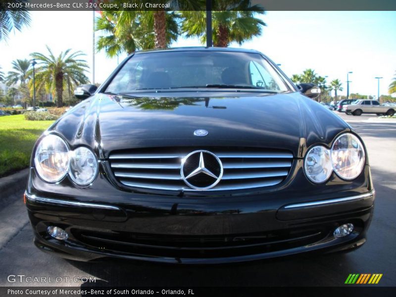 Black / Charcoal 2005 Mercedes-Benz CLK 320 Coupe