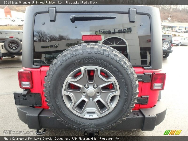 Firecracker Red / Black 2018 Jeep Wrangler Unlimited Rubicon 4x4