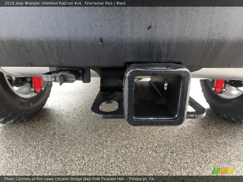 Firecracker Red / Black 2018 Jeep Wrangler Unlimited Rubicon 4x4