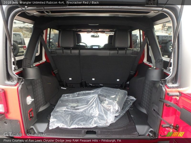 Firecracker Red / Black 2018 Jeep Wrangler Unlimited Rubicon 4x4