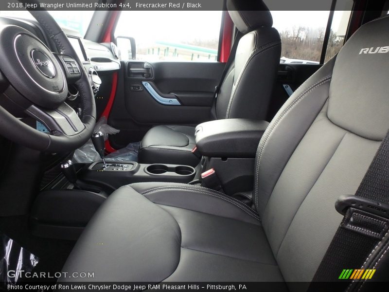 Firecracker Red / Black 2018 Jeep Wrangler Unlimited Rubicon 4x4