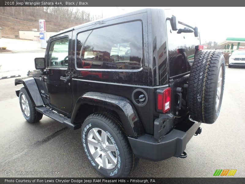 Black / Black 2018 Jeep Wrangler Sahara 4x4