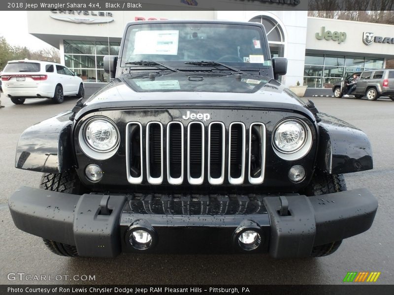 Black / Black 2018 Jeep Wrangler Sahara 4x4