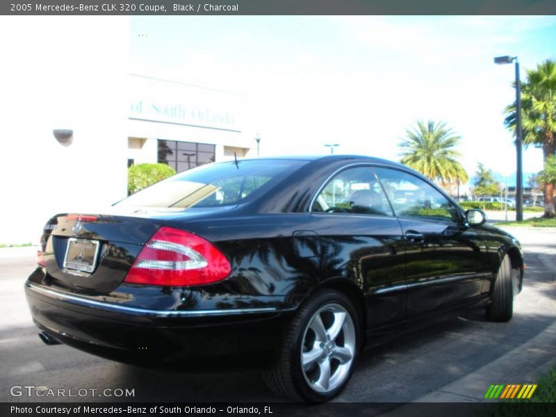 Black / Charcoal 2005 Mercedes-Benz CLK 320 Coupe