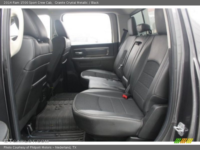 Granite Crystal Metallic / Black 2014 Ram 1500 Sport Crew Cab