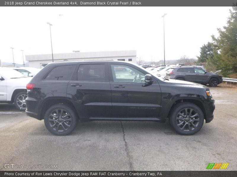 Diamond Black Crystal Pearl / Black 2018 Jeep Grand Cherokee Overland 4x4