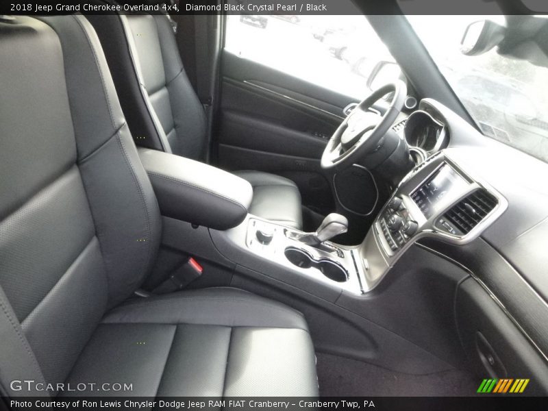 Diamond Black Crystal Pearl / Black 2018 Jeep Grand Cherokee Overland 4x4