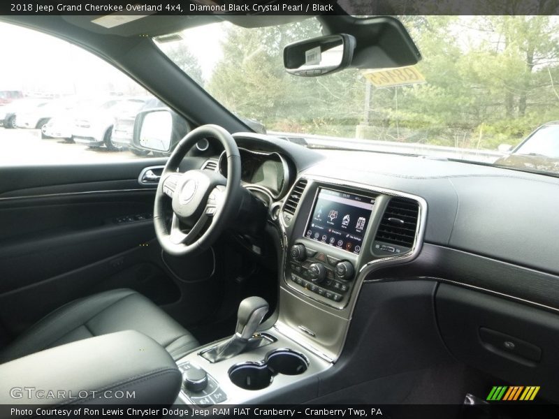 Diamond Black Crystal Pearl / Black 2018 Jeep Grand Cherokee Overland 4x4