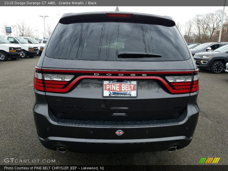 Granite Metallic / Black 2018 Dodge Durango GT AWD