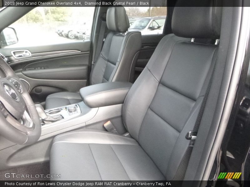 Diamond Black Crystal Pearl / Black 2018 Jeep Grand Cherokee Overland 4x4