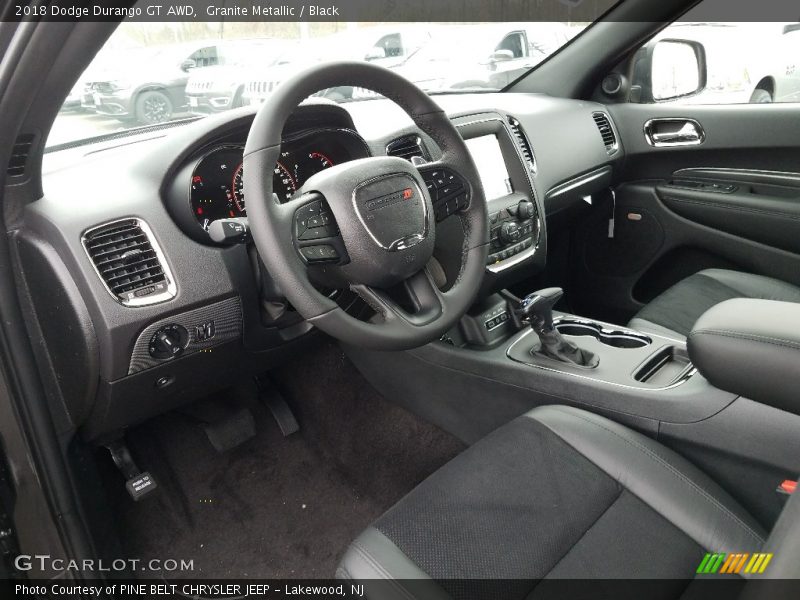 Granite Metallic / Black 2018 Dodge Durango GT AWD