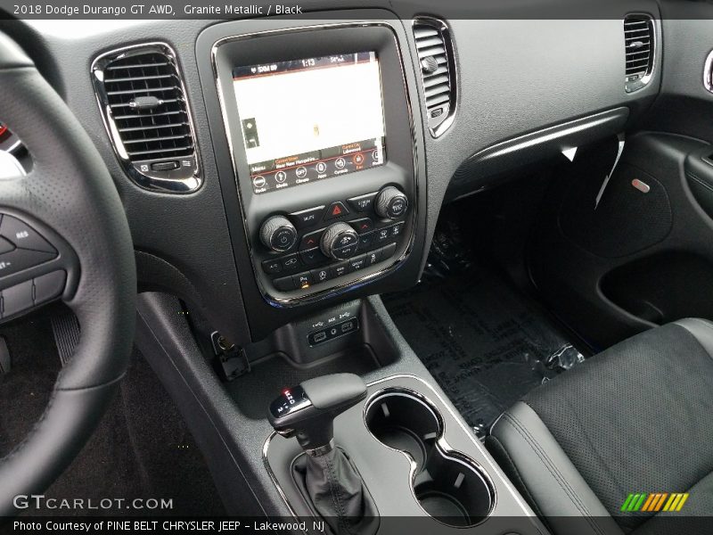 Granite Metallic / Black 2018 Dodge Durango GT AWD