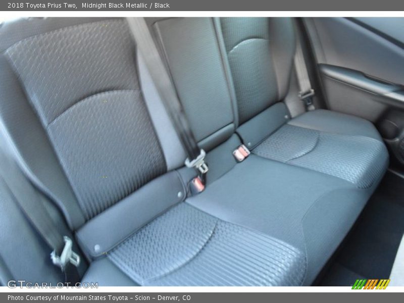 Midnight Black Metallic / Black 2018 Toyota Prius Two