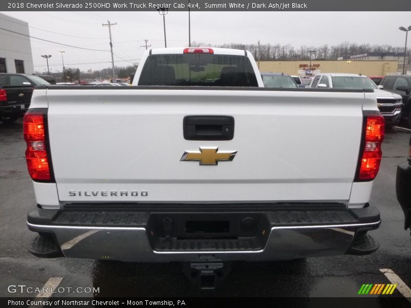 Summit White / Dark Ash/Jet Black 2018 Chevrolet Silverado 2500HD Work Truck Regular Cab 4x4