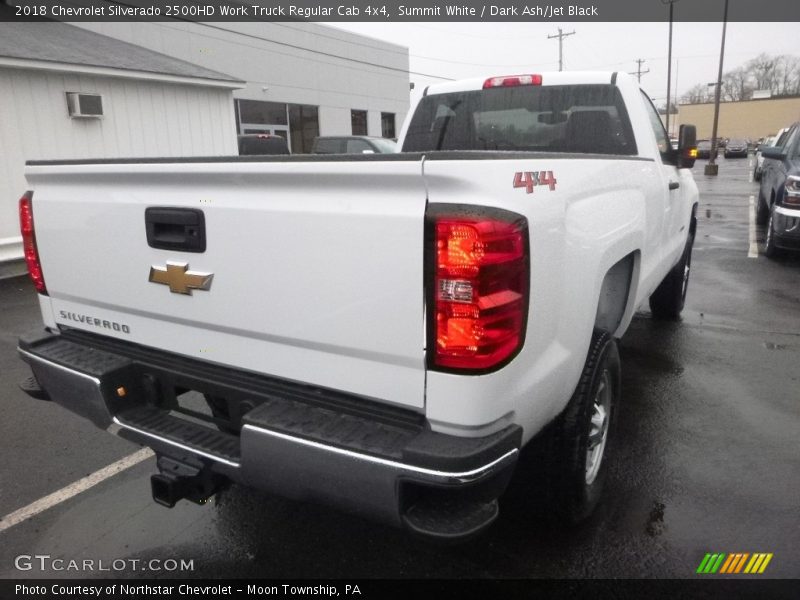 Summit White / Dark Ash/Jet Black 2018 Chevrolet Silverado 2500HD Work Truck Regular Cab 4x4
