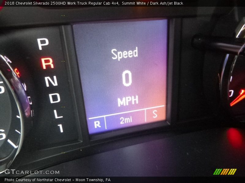 Summit White / Dark Ash/Jet Black 2018 Chevrolet Silverado 2500HD Work Truck Regular Cab 4x4