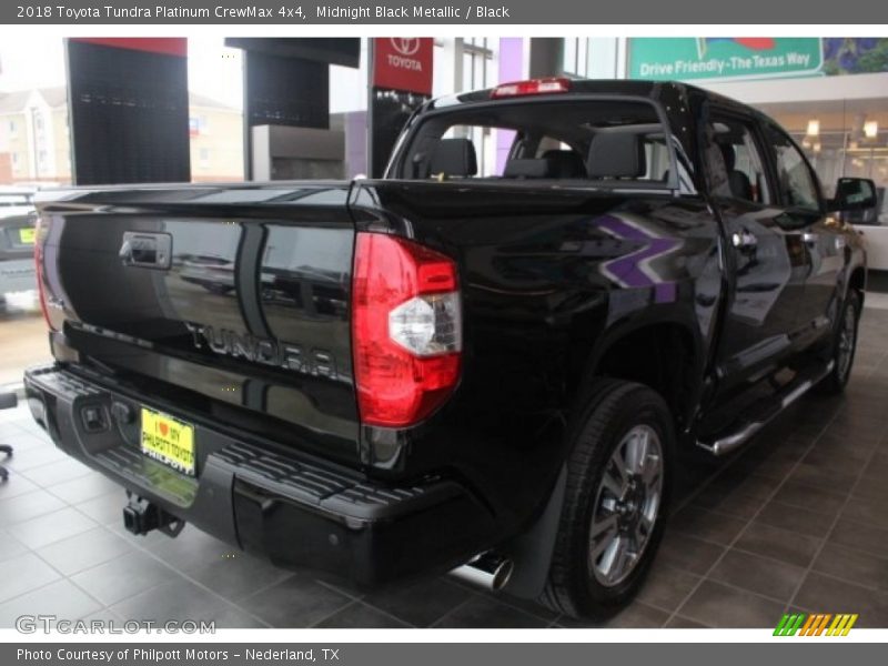 Midnight Black Metallic / Black 2018 Toyota Tundra Platinum CrewMax 4x4