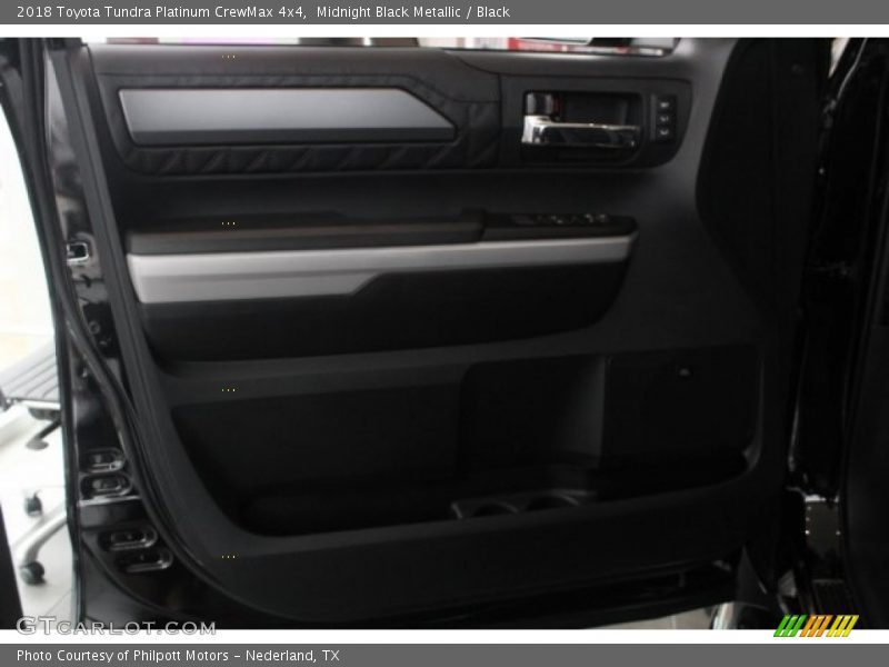 Midnight Black Metallic / Black 2018 Toyota Tundra Platinum CrewMax 4x4