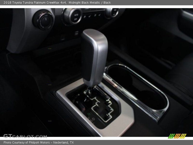 Midnight Black Metallic / Black 2018 Toyota Tundra Platinum CrewMax 4x4