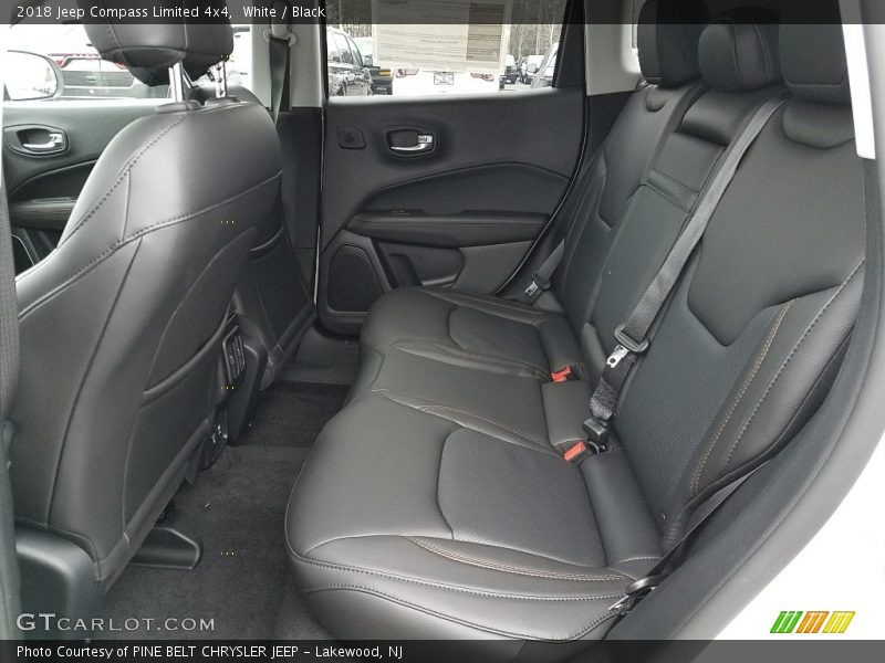 White / Black 2018 Jeep Compass Limited 4x4