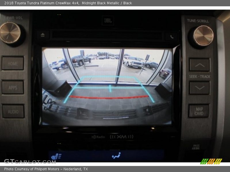 Midnight Black Metallic / Black 2018 Toyota Tundra Platinum CrewMax 4x4