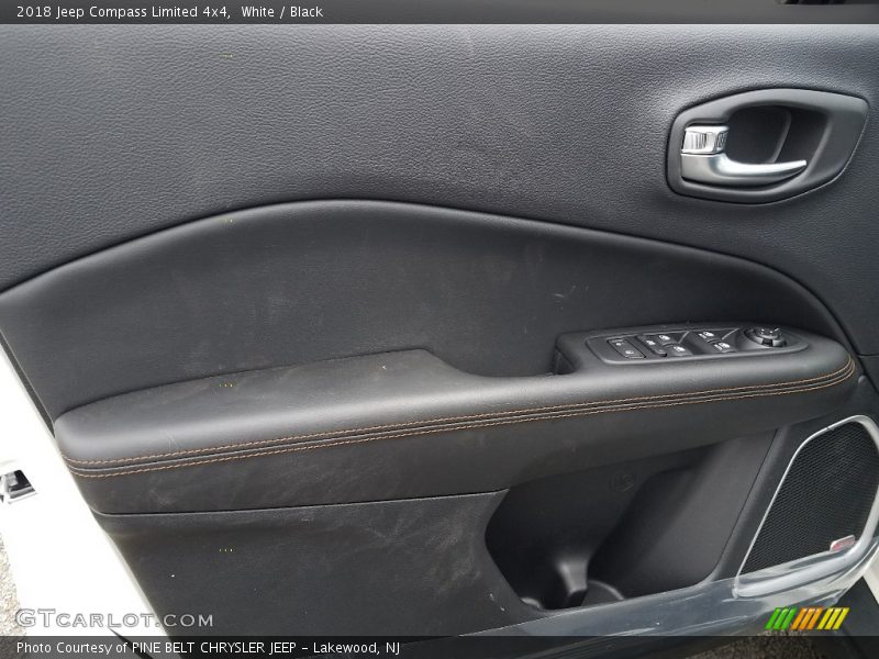 White / Black 2018 Jeep Compass Limited 4x4