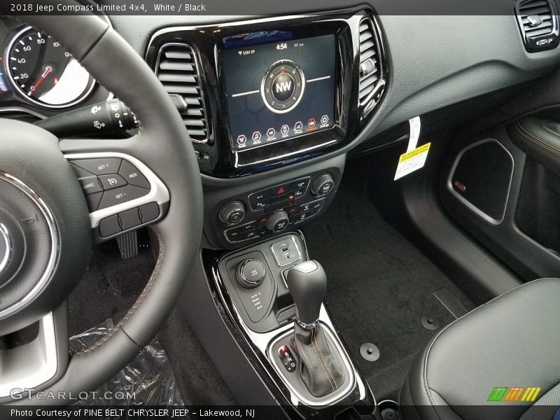 White / Black 2018 Jeep Compass Limited 4x4