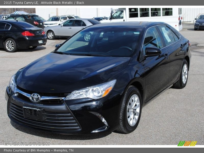 Attitude Black Metallic / Black 2015 Toyota Camry LE