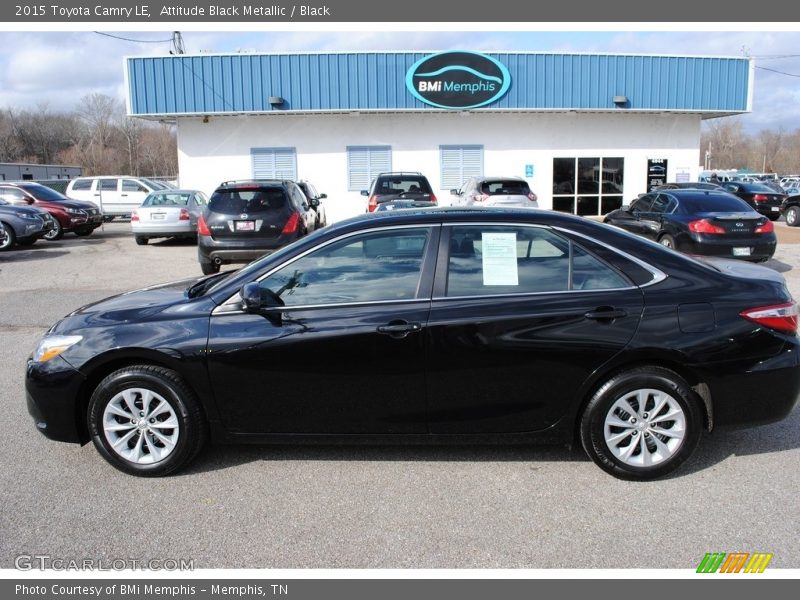 Attitude Black Metallic / Black 2015 Toyota Camry LE