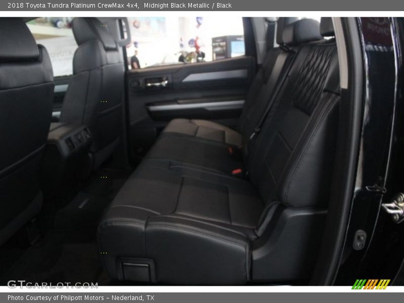 Midnight Black Metallic / Black 2018 Toyota Tundra Platinum CrewMax 4x4