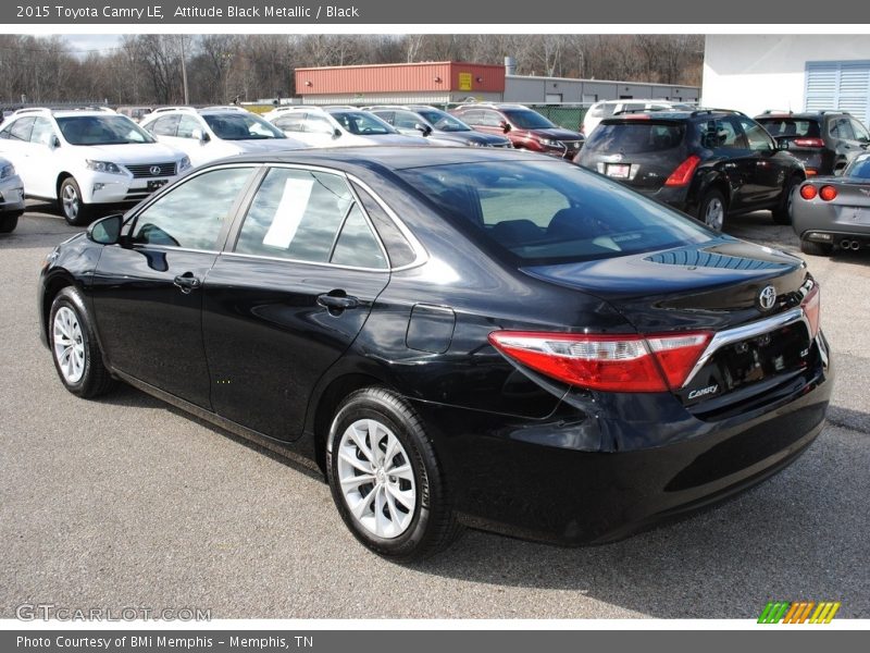 Attitude Black Metallic / Black 2015 Toyota Camry LE