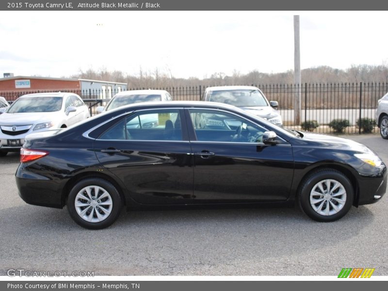 Attitude Black Metallic / Black 2015 Toyota Camry LE