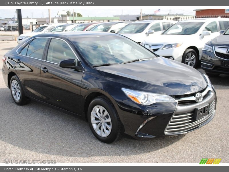Attitude Black Metallic / Black 2015 Toyota Camry LE