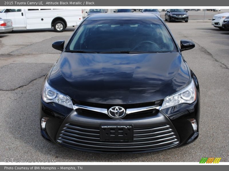 Attitude Black Metallic / Black 2015 Toyota Camry LE